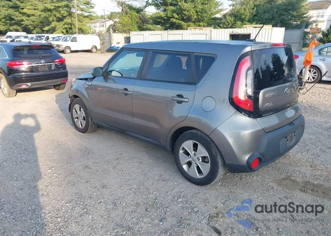 2016 Kia Soul из США, поврежденный, VIN KNDJN2A20G7363420